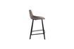 Miniature Tabouret de comptoir Franky en velours gris 10