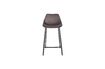 Miniature Tabouret de comptoir Franky en velours gris 11