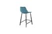 Miniature Tabouret de comptoir Franky en velours pétrole 10