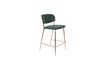 Miniature Tabouret De Comptoir Jolien or et vert foncé 10