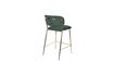 Miniature Tabouret De Comptoir Jolien or et vert foncé 14