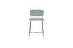 Miniature Tabouret  de comptoir or et vert clair Jolien 1