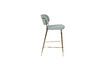 Miniature Tabouret  de comptoir or et vert clair Jolien 11