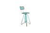 Miniature Tabouret de comptoir Ovid ocean 1