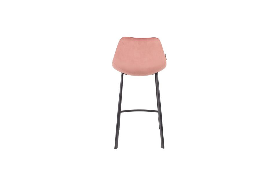 Tabouret de comptoir rose Franky - 7