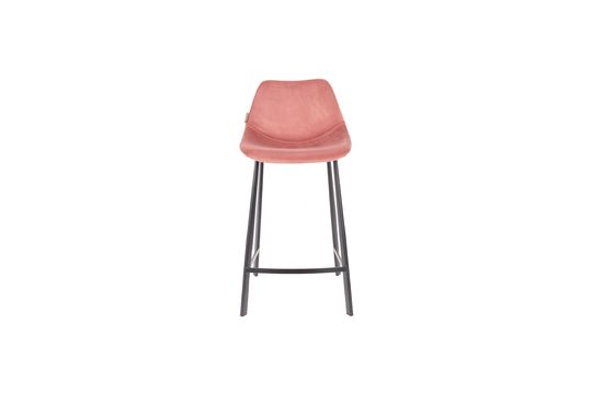 Tabouret de comptoir rose Franky Détouré