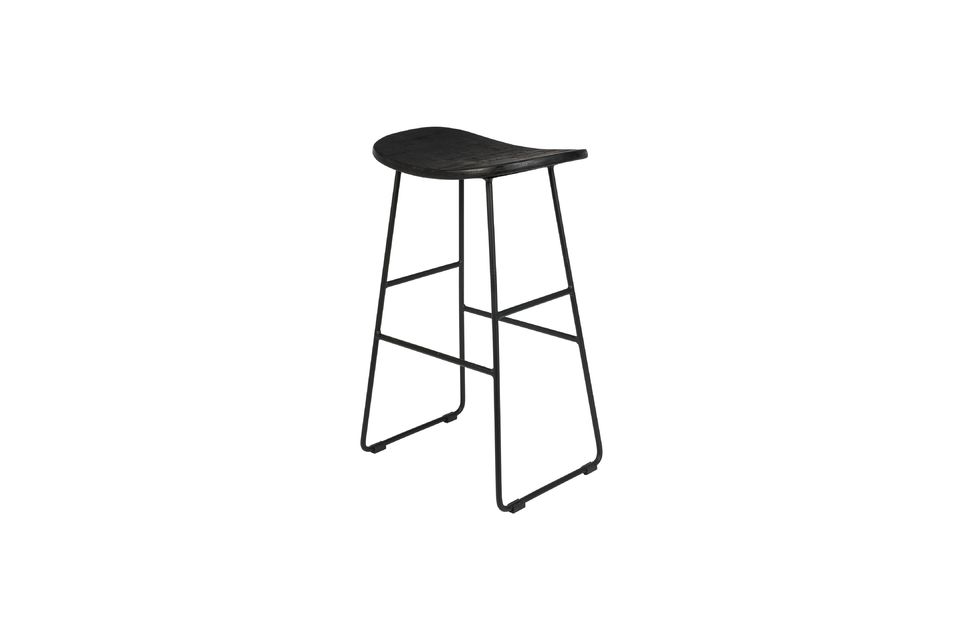 Tabouret De Comptoir Tangle Noir - 8