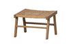 Miniature Tabouret en aluminium beige Puk 1