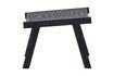 Miniature Tabouret en aluminium noir Puk 5
