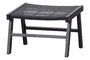 Miniature Tabouret en aluminium noir Puk Détouré