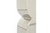 Miniature Tabouret en aluminum argent Cones 15