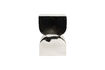 Miniature Tabouret en aluminum argent Cones 10