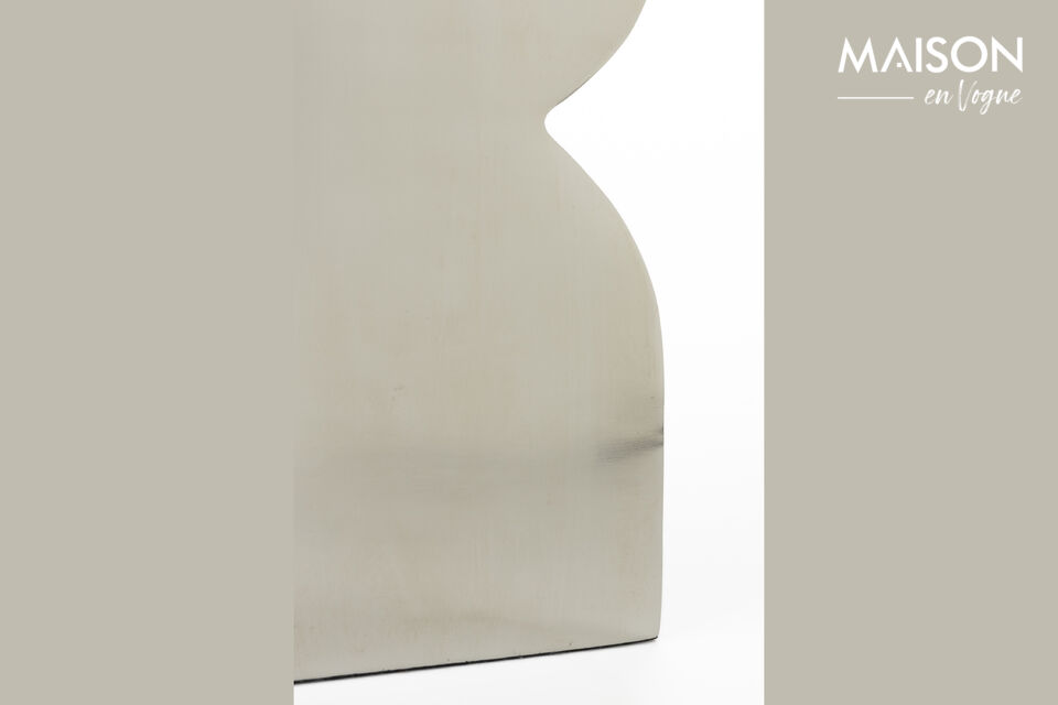 Tabouret en aluminum argent Cones - 12