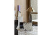 Miniature Tabouret en aluminum argent Cones 5