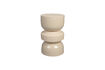 Miniature Tabouret en bois beige Apollo 7