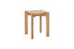 Miniature Tabouret en bois clair Always 6