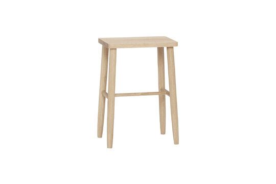 Tabouret en bois de chêne clair Folk Détouré