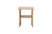 Miniature Tabouret en bois d'hévéa naturel Bark 4