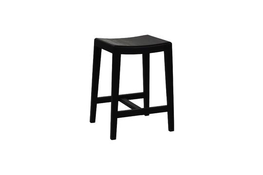 Tabouret en bois noire Kent Détouré