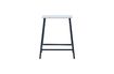 Miniature Tabouret en fer gris foncé Rag 3