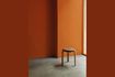 Miniature Tabouret en noyer orange Tap 3