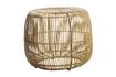 Miniature Tabouret en rotin beige Modern 1