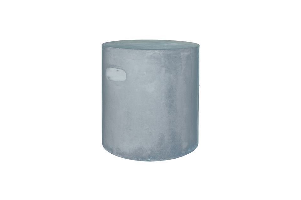 Tabouret Fiberflex gris clair Pomax