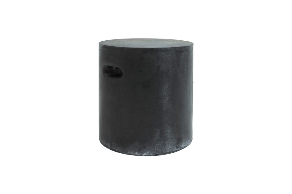 Tabouret Fibreflex gris foncé Pomax