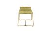 Miniature Tabouret jaune Megan 5