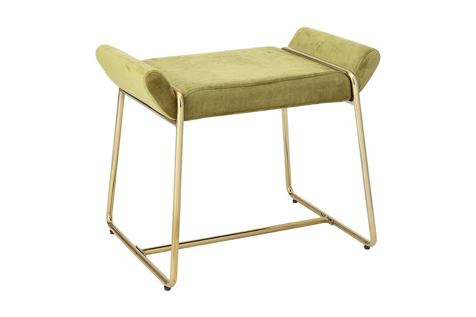 Tabouret jaune Megan Bloomingville