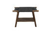 Miniature Tabouret Kintaro en noyer 1