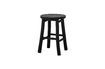 Miniature Tabouret noir en bambou Bilbo 1