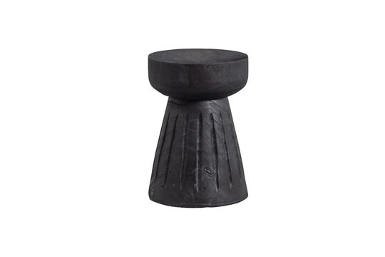Voir la fiche produit tabouret Ø28x40 cm bois de paulownia noir Borre Tabouret Ø28x40 cm bois de paulownia noir Borre