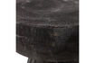 Miniature Tabouret Ø28x40 cm bois de paulownia noir Borre 6
