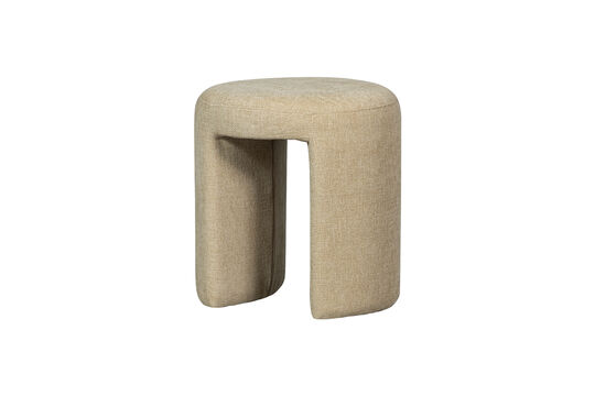 Voir la fiche produit tabouret rembourré chenille naturel Charlie Tabouret rembourré chenille naturel Charlie