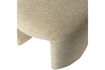 Miniature Tabouret rembourré chenille naturel Charlie 6