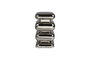 Miniature Tabouret Stubby chromé Détouré