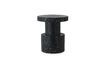 Miniature Tabouret-table d'appoint noir Bit 1