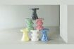 Miniature Tabouret-table d'appoint vert Bit 6
