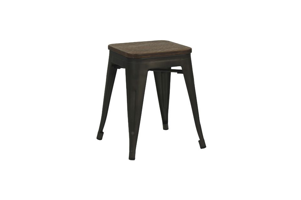 Oscillant entre authenticité et modernité, le tabouret Tilo est un sublime accessoire décoratif