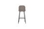 Miniatura Taburete de bar 80 cm bouclé nougat Vogue Clipped
