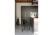 Miniatura Taburete de bar de bouclé negro Rodin 3