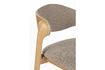 Miniatura Taburete de bar de haya beige Babington 9