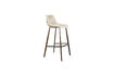 Miniatura Taburete de bar de tela beige Franky 1