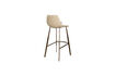 Miniatura Taburete de bar de tela beige Franky 5