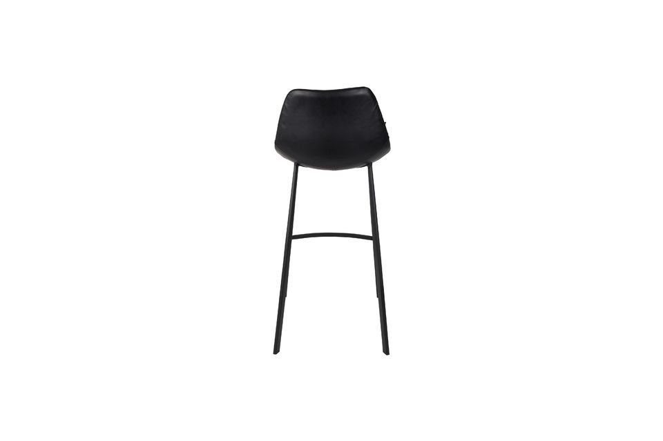 Taburete de bar negro Franky - 9