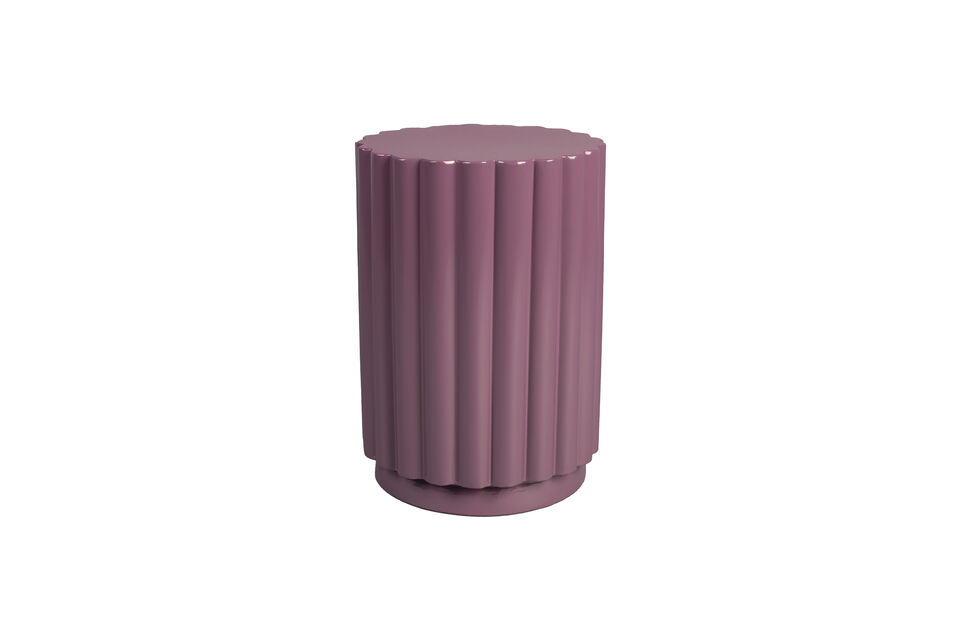 Taburete de Madera Morado Camila DutchBone