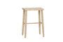 Miniatura Taburete Folk roble claro Clipped