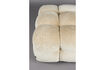 Miniatura Taburete Hackman de terciopelo beige 4