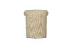 Miniatura Taburete tapizado chenilla natural Charlie 5